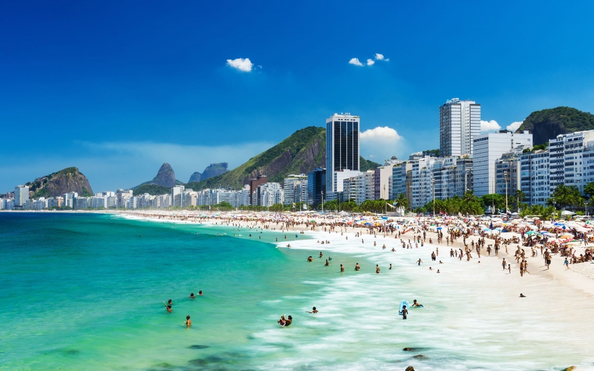 Copacabana beach Copacabana beach